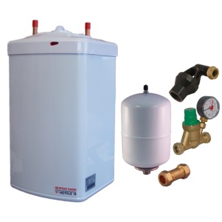 Heatrae Sadia - Hotflo 10 Litre Instant Water Heater 50148 & Unvented Kit C