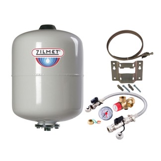 Zilmet - 19 Litre Potable Expansion Vessel & Sealed System Kit 11H0001902