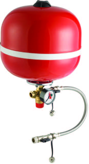 Essentials 8 Litre Heating Expansion Vessel with Sealed System Kit