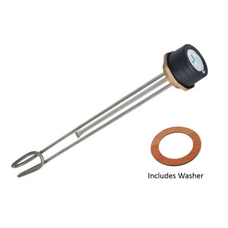 Tesla 36" Copper Immersion Heater with 2.1/4" Boss