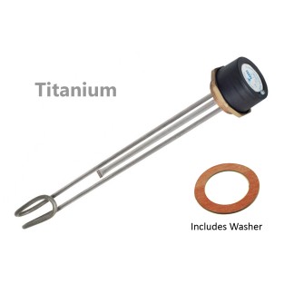 Tesla 27” Titanium 3kW Immersion Heater Element 2.1/4" Boss + Thermostat